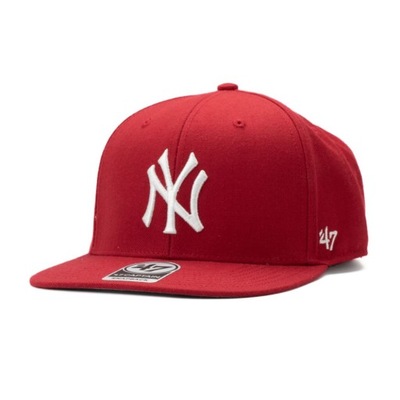 47 Brand NY YANKEES RED NO SHOT B-NSHOT17WBP-RD