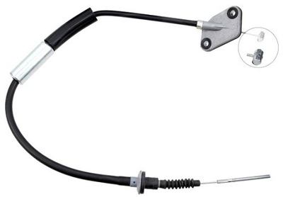 CABLE CONJUNTO DE EMBRAGUE CHEVROLET SPARK 10-  