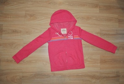 HOLLISTER świetna bluza na suwak LOGO r. M BDB