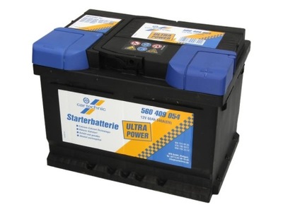 BATERÍA CARTECHNIC 12V 60AH/540A ULTRA POWER P+  