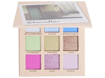 Paleta cieni Makeup Revolution Prasowane matowe