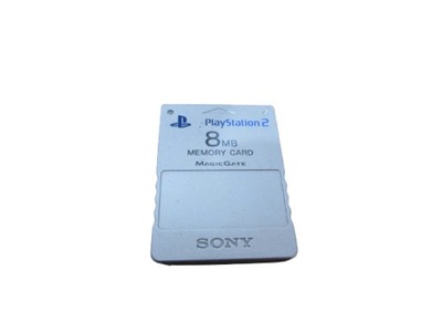 Karta pamięci do Sony PlayStation 2 8 MB srebrna