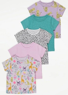 5-pack T-SHIRT SAFARII PINKY George 1,5-2L