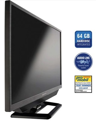 Alphatronic TV 24" SMART DVD DYSK TWARDY 12V