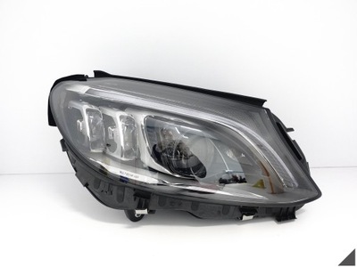 MERCEDES C-KLASA W205 S205 C205 LIFT 18-21 ŽIBINTAS FULL LED MULTIBEAM HELLA 