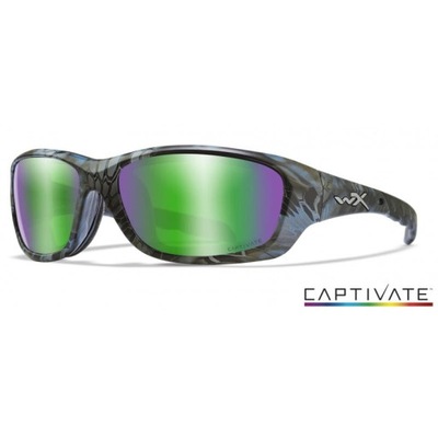 OKULARY WX GRAVITY CAPT POL GREEN MIRROR KRYPTEK NEPTUNE F