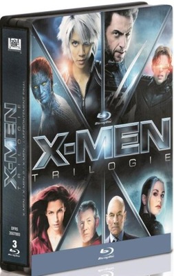 X-MEN TRYLOGIA STEELBOOK BLU-RAY LEKTOR NAPISY PL