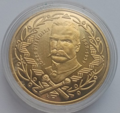 MEDAL - JÓZEF PIŁSUDSKI - OJCZYZNA DOBRO NAJWYŻSZE - K10