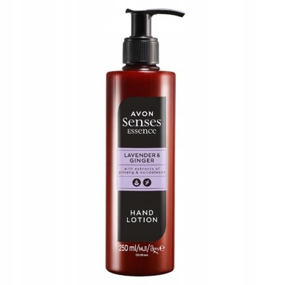 AVON SENSES ESSENCE LOTION DO RĄK LAWENDA I IMBIR