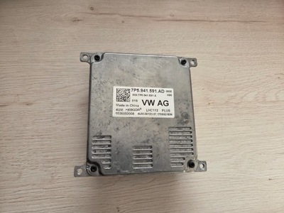 Vw audi skoda преобразователь модуль led 7p5941591ad фото №1