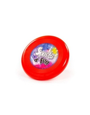 DYSK FRISBEE 225MM CZERWONY 89977 POLESIE