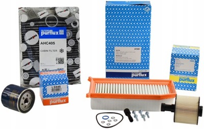Purflux набір фільтрів renault clio iv 1.5 dci captur i duster 1.5 dci фото №1
