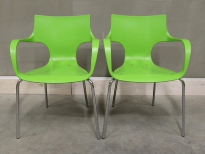 8266 komplet 2 designerskie krzesło, fotel ACTA