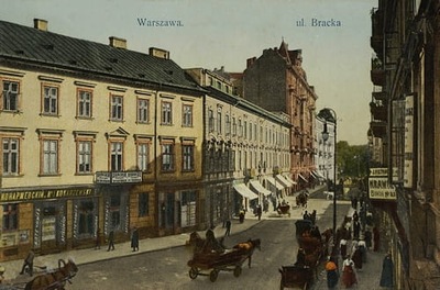 Warszawa ul. Bracka - Reprodukcja 8129