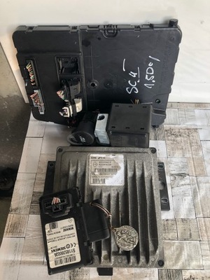 Блок керування набір запуск renault scenic ii 1.5dci 8200334419 фото №1