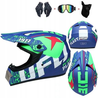 CASCO PARA MOTOCICLETA OFF-ROAD ENDURO MOTOCROSS  