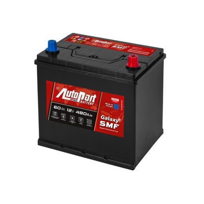 Аккумулятор autopart galaxy smf 12v 60ah 480a p+ фото №1