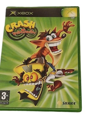 XBOX CRASH TWINSANITY X BOX CLASSIC