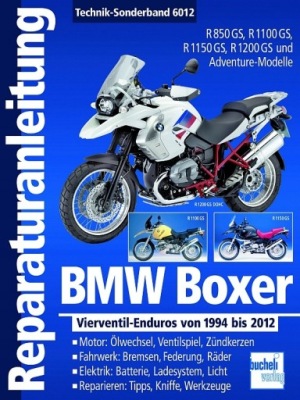 BMW R850GS R1100GS R1150GS R1200GS 94-12 instr 24h