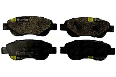 Starline гальмівні колодки гальмівні citroen c1 1.0 pm_, pn_ фото №1