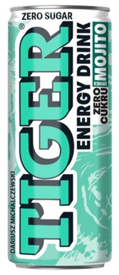 Tiger Zero Mojito gazowany napój energetyzujący 250 ml