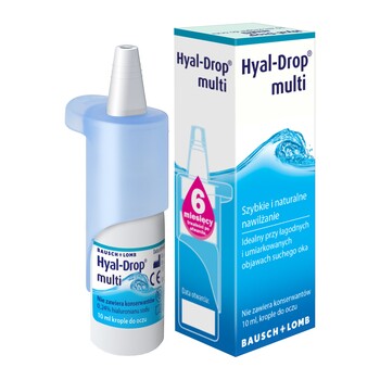 Hyal Drop Multi krople do oczu nawilżające 10 ml