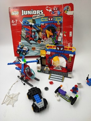 Lego Juniors 10687 Kryjówka Spidermana
