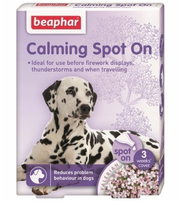 Beaphar Calming Spot On Krople uspokajający pies