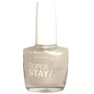 MAYBELLINE lakier do paznokci Super Stay 7 days 77 Pearly White