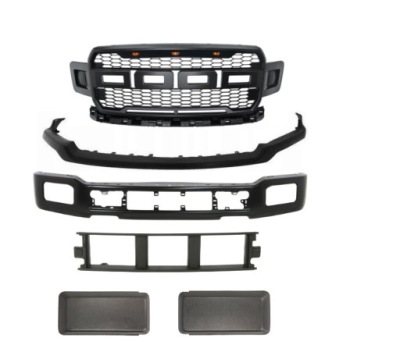 Ford f150 18- бампер перед + решётка радиатора +молдинг решётка фото №1