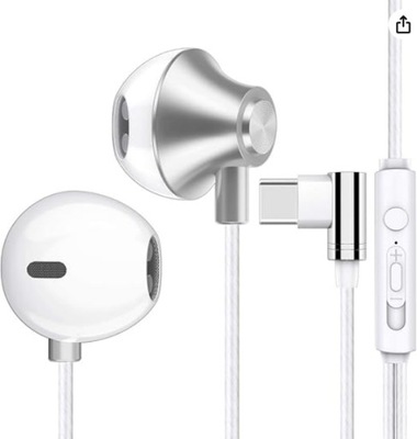 Słuchawki douszne, USB stereo, z pilotem i mikrofonem przewodowym