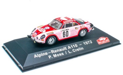 Alpine Renault A110 Moss Crelin Atlas 1:43