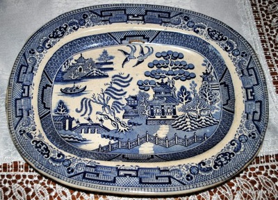 Półmisek Staffordshire Fell & Co. 1840 r ----