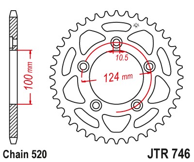 JT KRUMPLIARATIS GALINĖ 4444 39 DUCATI SCRAMBLER 1100 '18 