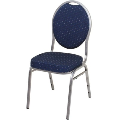 Krzesło bankietowe niebieskie