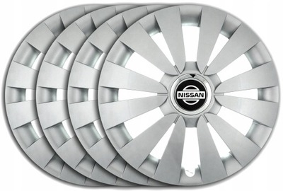 TAPACUBOS 15'' NISSAN ALMERA TIIDA NOTE MAXIMA SKS  