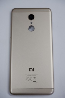 Klapka Baterii XIAOMI REDMI 5 ZŁOTA