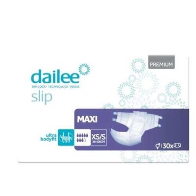 DAILEE Slip Premium Maxi XS/S Pieluchomajtki 30szt