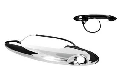 Ручка перед ліва mini r50, r53 2001-2006 хром фото №1