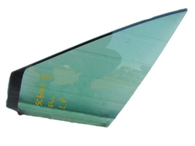 Renault scenic ii 1.5 04r скло двері перед лівий фото №1