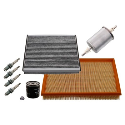 Фільтри свічки запалювання набір сервісний febi do opel meriva фото №1