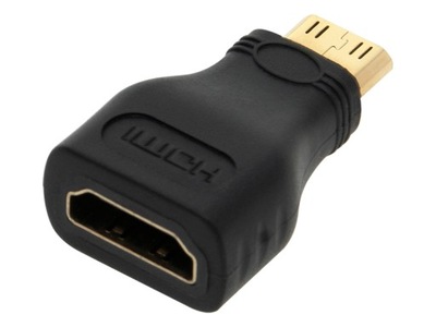 PRZEJŚCIÓWKA HDMI NA HDMI MINI GNIAZDO