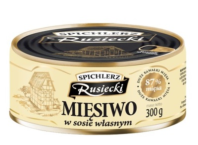 Spichlerz Rusiecki Mięsiwo w sosie własnym 300 g