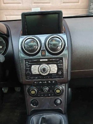 NISSAN QASHQAI OKLEINY DASH PANEL DRZEWO OKLEINA DÉCOR DEKORACJA CARBON 3D  