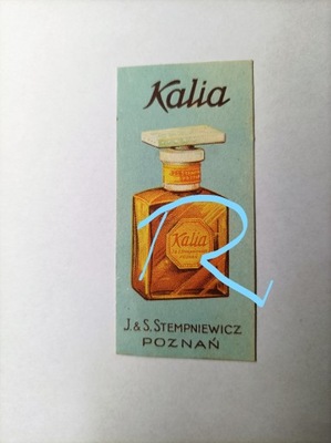 Reklama-Perfum Kalia-J.S.Stempniewicz Poznań/lata 30-te