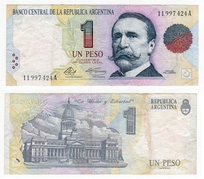 ARGENTYNA 1992 1 PESO
