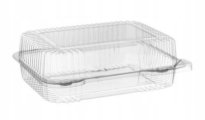 PUDEŁKA NA CIASTO K-404 x10 plastikowe pudełko tort podziękowanie pojemnik