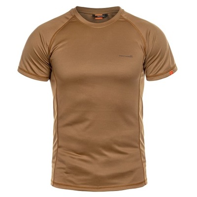 Koszulka termoaktywna T-shirt sportowy Pentagon Body Shock Coyote XL