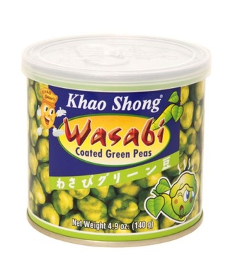 Prażony groszek Wasabi, snacki, snaki 140g