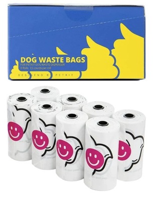 Woreczki na psie odchody Petkit Dog Waste Bag 8 rolek